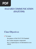 Hazard Comunication