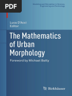 (Modeling and Simulation in Science, Engineering and Technology) Luca D'Acci - The Mathematics of Urban Morphology-Springer International Publishing - Birkhäuser (2019) PDF