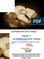 Las Mediaciones en La Teología