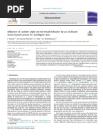 Influence of Camber Angle On Tire Tread Behavior by An On-Board Strain-Based System For Intelligent Tires