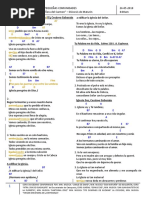 HOJA de ACORDES I Encuentro de Pequeñas Comunidades