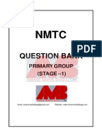 NMTC 2004 To 2015 Question Bank With Answer Keys For Class 5 and 6