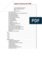 Modbus Protocol For P39-1