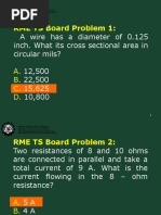 Refresher 1 2016 Technical Subjects Board Problems