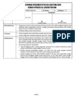 Pengiriman Bahan Patologi Anatomi Dari Inst. OK Ke Lab (Rev. 01, 12)