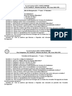 Recuperação Bimestral - 7º Anos-2º Bimestre-2019