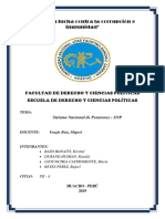 Derecho Previsional SNP Monografia