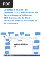 ADA 1 Informatica Luciano Graziani 1G