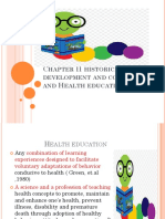 Chapter II Historical Development and Concepts and Health Castro