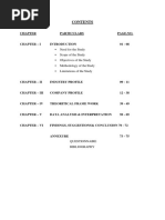 Assets and Liabilities Report