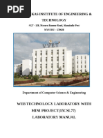 Web Lab Manual