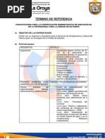 Terminos de Referencia Area de Estudio