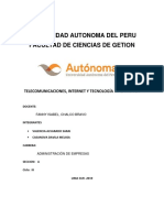 Telecomunicaciones, Internet y Tecnología Inalámbric