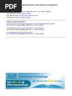 13.A New Task Scheduling Algorithm Based On Value and Time For Cloud Platform PDF