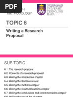 Writing Research Proposal