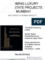 Upcoming Luxury Real Estate Projects - Mumbai!!