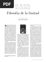 Filosofía de La Finitud Por Joan Carles Mèlich 1080473