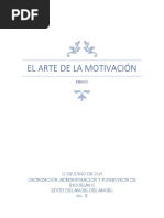 El Arte de La Motivación