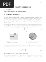 Tensión Superficial
