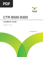 CTR 8500-8300 3.4.0 Installation Guide - June2017