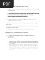 FORO 2 Del Diplomado en Gestion Del Talento Humano