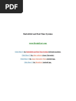 186 - EC6703 Embedded and Real Time Systems - 2 Marks With Answers