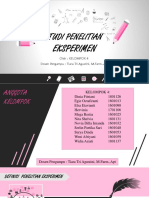 Epidemiologi Eksperiment Kelompok 4