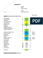 API RP 1102 Spreadsheet