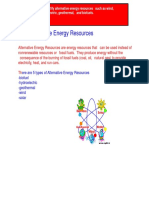 5.7C Alternative Energy Resources