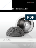 Arcam Ti6Al4V ELI Titanium Alloy PDF