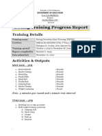 Accoplishment Report Template