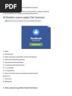El Hombre Nuevo Según Che Guevara