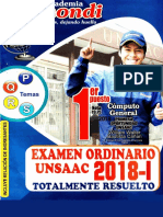 Solucionario de Examen de Admision UNSAAC 2018-I-LIBROSVIRTUAL PDF