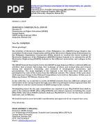 CHED Endorsement Letter Request October 2 2018