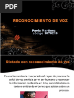 Reconocimiento de Voz PDF