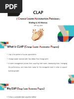 CLAP - Brief To Mentors