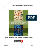 Test Bank For Biochemistry 4th Edition Donald