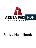 Voice Handbook