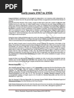 HIST TOPIC 25 Early Years 1947 To 1958 PDF