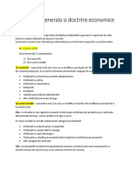 Economie Generala Si Doctrine Economice - Curs 1