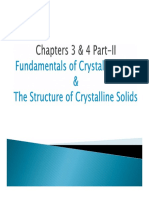 MEC 300-Materials Science Chapter 3 and 4 Part 2 PDF