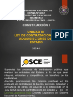 Ley de Contrataciones Del Estado