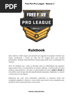 Free Fire Esports Rulebook - Season 3 - Atualizado PDF