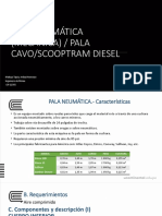 Maq Min 4 Palas Mecánica Cavo y Scoop