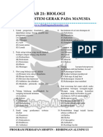 Bab 21 - Sistem Gerak Pada Manusia - Bimbingan Alumni Ui