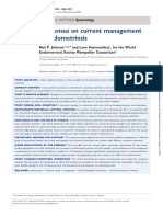 Johnson2013. Consensus On Current Management of Endometriosis