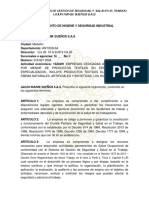 Reglamento de Higiene y Seguridad Industrial