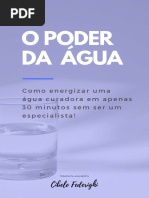 O Poder Da Água