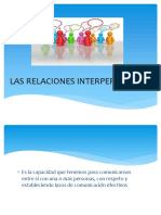 Relaciones Interpersonales en El Trabajo