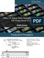 Effect of Sigma Delta Modulator On The Phase Noise of PLL2